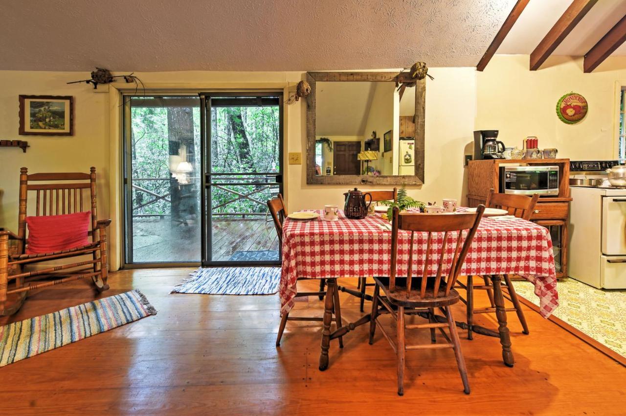 Serene Creekside Cottage Near Asheville Fire Pit Candler Εξωτερικό φωτογραφία