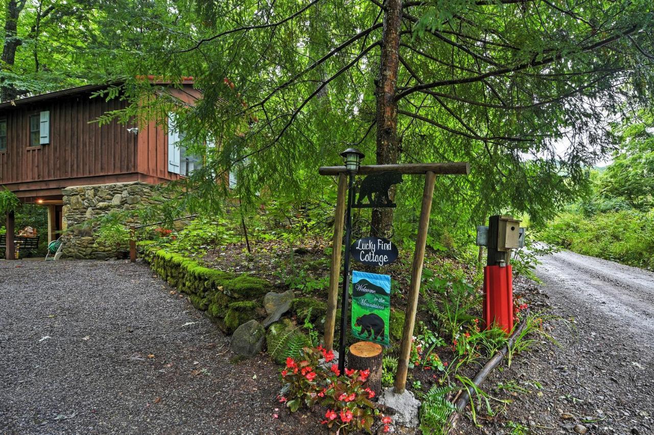Serene Creekside Cottage Near Asheville Fire Pit Candler Εξωτερικό φωτογραφία