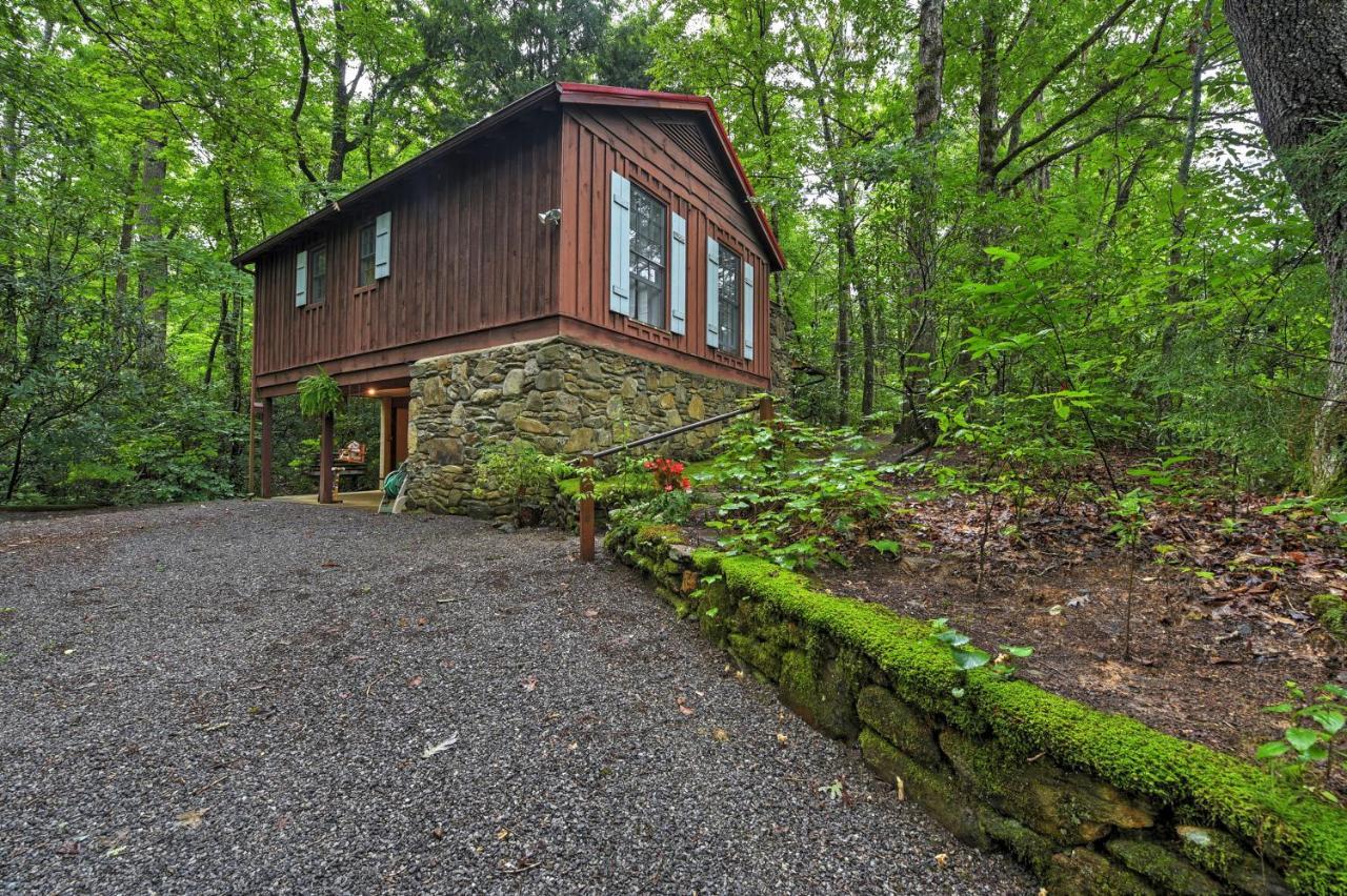 Serene Creekside Cottage Near Asheville Fire Pit Candler Εξωτερικό φωτογραφία